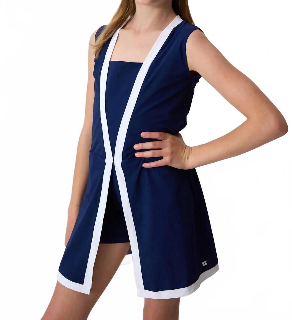 NEW SPLENDID kid's admiral annie mini dress in navy